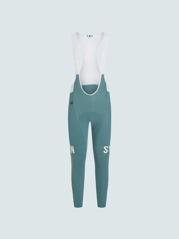 TRAINING BIB TIGHTS 2.0 LONG MEN - Dusty Green - NEW