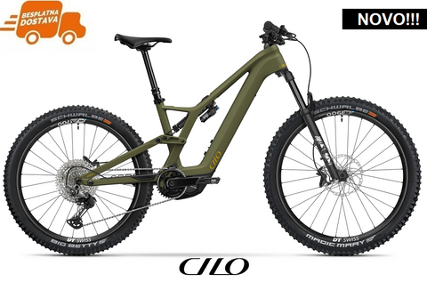KYANO C2 2025 Mullet eMTB - Muddy Green <br> > Dostupno na webshopu