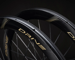 DRIVE 50D II CERAMIC - GOLD - 1280g - set karbonskih cestovnih kotača <br> Dostupno u trgovini i webshopu