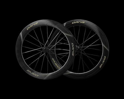 DRIVE 65D II CERAMIC - GOLD - set karbonskih cestovnih kotača <br> Dostupno u trgovini i webshopu
