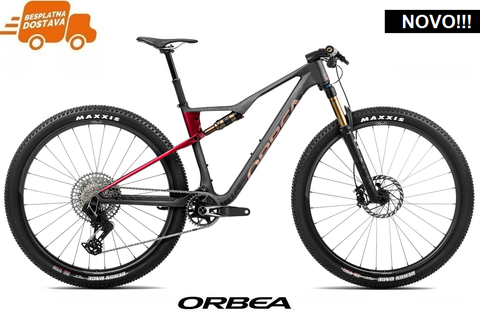 OIZ M-TEAM AXS 2025 - Diamond Carbon/Cherry Red <br> > Dostupno na webshopu