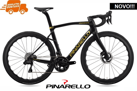 DOGMA X Sram Red AXS 2026 - Black Gold Matt <br> > Dostupno na webshopu