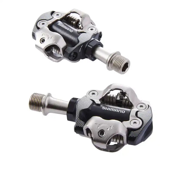 Pedale Per Mountain Bike Shimano XT PD-M8100 - Standard SPD, Colore Argento/nero