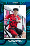 BICIKLISTIČKE HLAČICE MONTON MTB LIFESTYLE POW RED