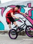 BICIKLISTIČKE HLAČICE MONTON MTB LIFESTYLE POW RED