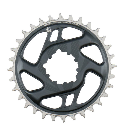 SRAM X-SYNC 2 CHAIN RING OFFSET  DM LUNAR-GREY