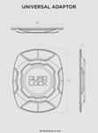 Adapter za mobitel - univerzalni <br> > Dostupno odmah