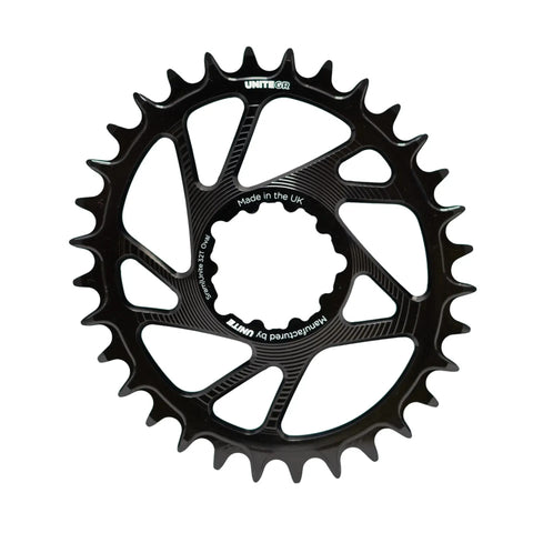 GRIP RING V2, SRAM DM, OVAL 32T - BLACK