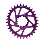 GRIP RING V2, SRAM DM, OVAL 32T - PURPLE