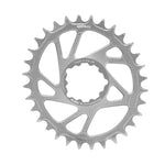 GRIP RING V2, SRAM DM, OVAL 32T - SILVER
