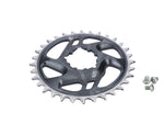 SRAM X-SYNC 2 CHAIN RING OFFSET  DM LUNAR-GREY