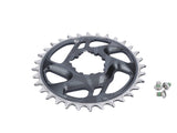 SRAM X-SYNC 2 CHAIN RING OFFSET  DM LUNAR-GREY